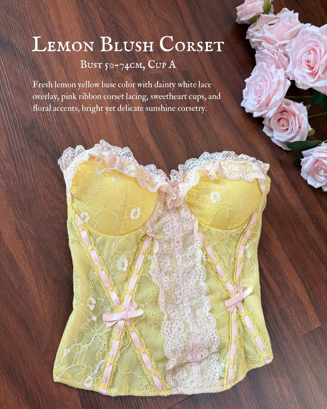 Lemon Blush Corset