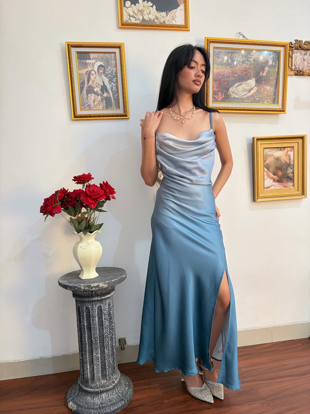 Meet — “Ocean Silk”From Chapter VIII — Winter & Earthy Tones.Now available to rent.A sleek, moo (2)