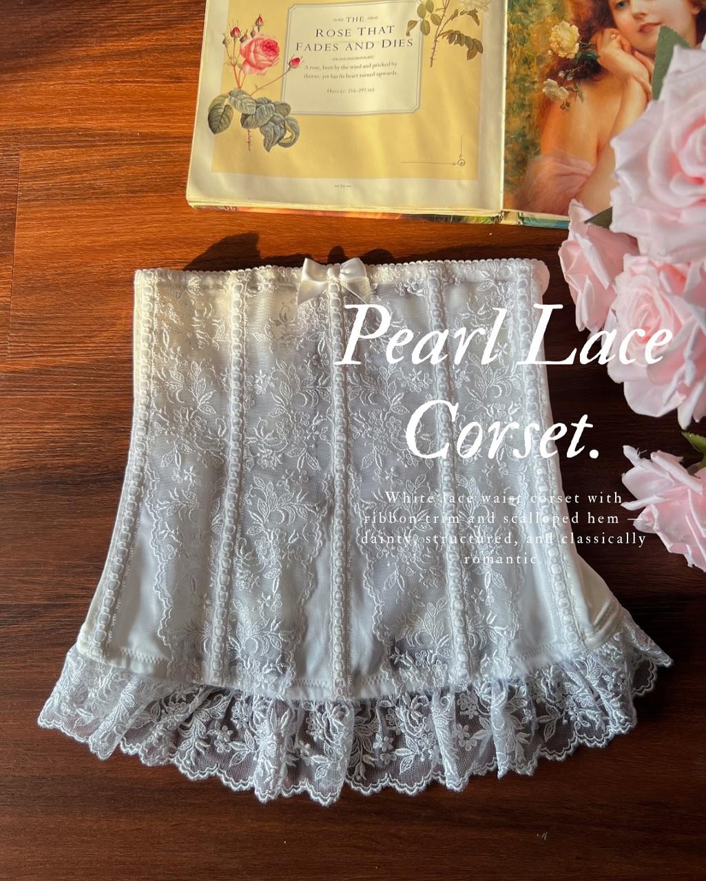 Pearl Lace Corset