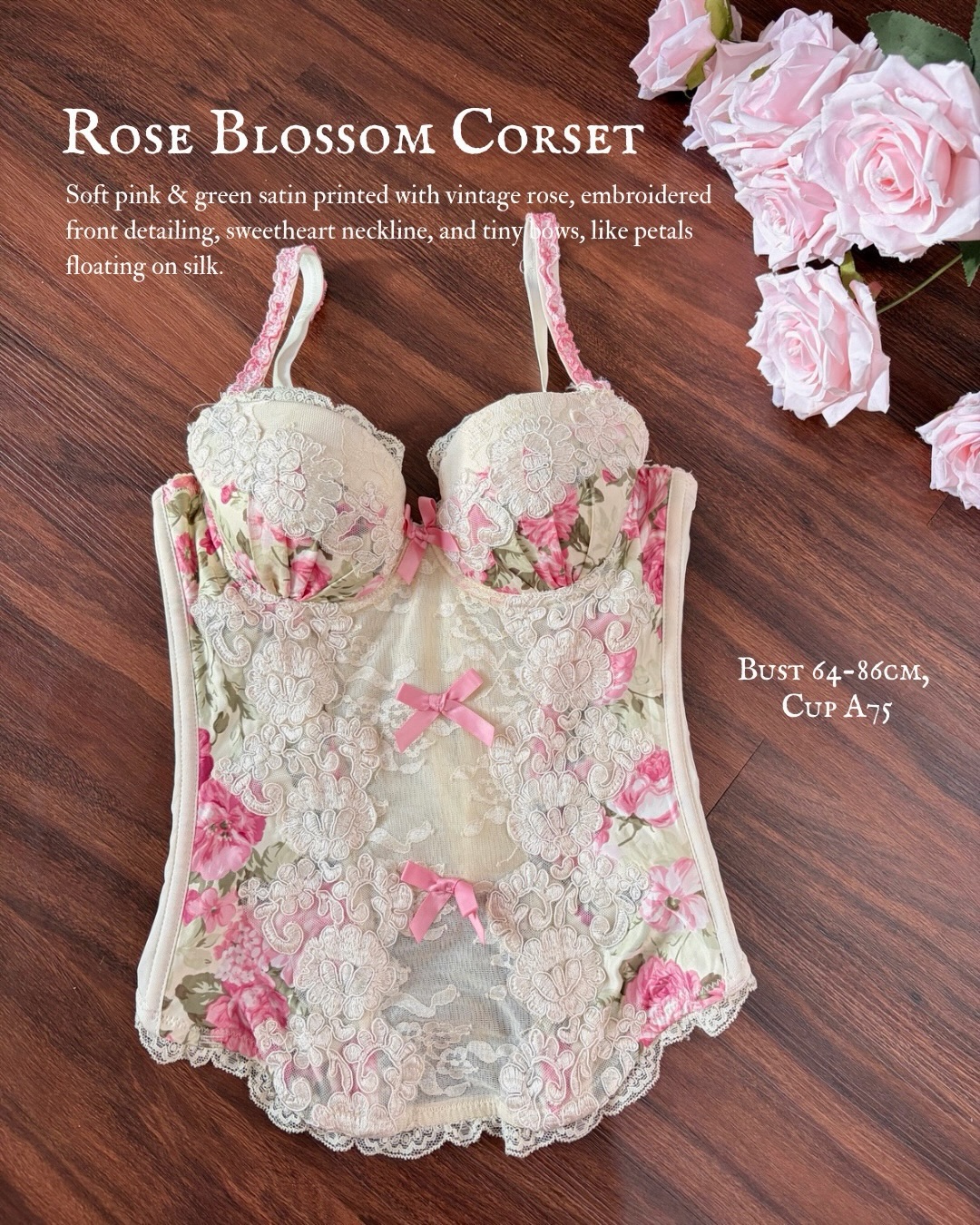 Rose Blossom Corset