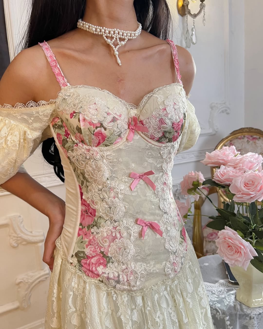Rose Blossom Corset