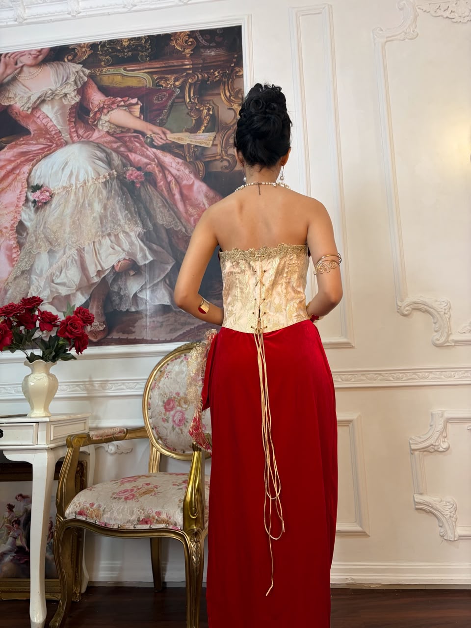 Wild Rosa in Spain Corset Dress